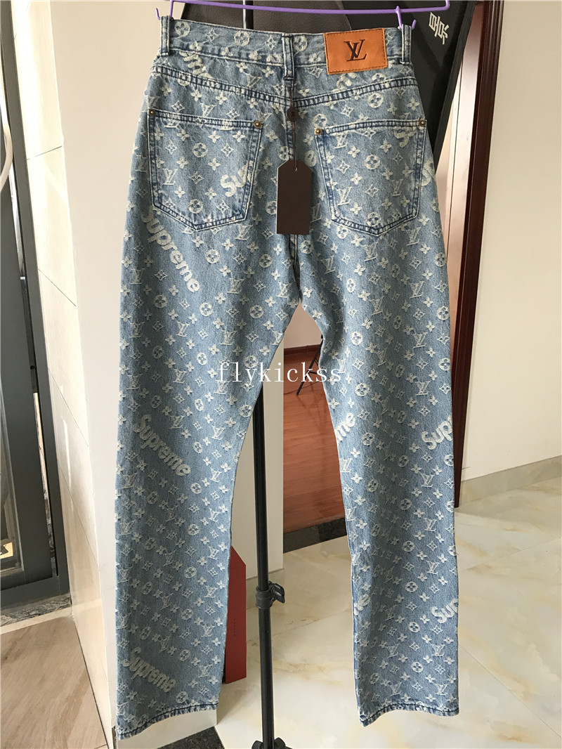 LVS Supreme Blue Jeans Pants